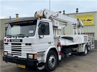Scania P82 Skylift 22 Meters New Condition 1 owner 60.000