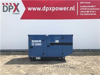 Sdmo J88 - 88 kVA Generator - DPX-17105