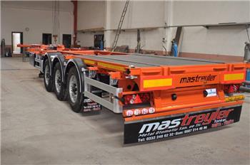 MAS TRAILER TANKER NEW MODEL 3 AXLE CONTAINER CARRIER
