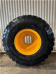 Michelin 4st 20,5R25 beg hjul däck på fälgar L70 L90 F G H