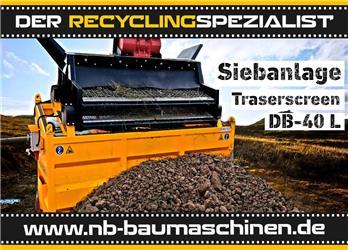 DB Engineering Siebanlage Traserscreen DB-40L | Flachdecksieb
