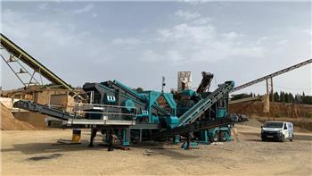 Constmach 150TPH Mobile Vertical Shaft Impact Crushing Plant