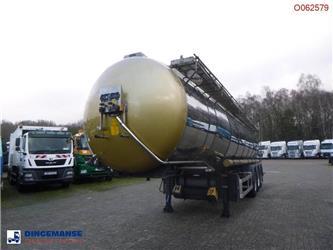 Van Hool Chemical tank inox 30 m3 / 1 comp ADR 19/03/2024