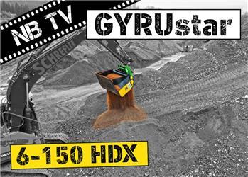 Gyru-Star 6-150HDX (opt Oilquick OQ70/50, Lehnhoff)