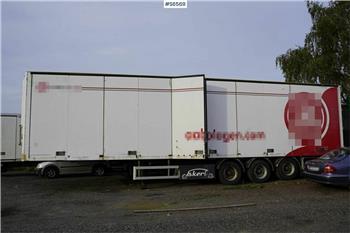 Ekeri L-3 Former Refrigerated trailer with openable side