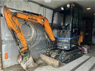 Hanix H 15 B mini excavator