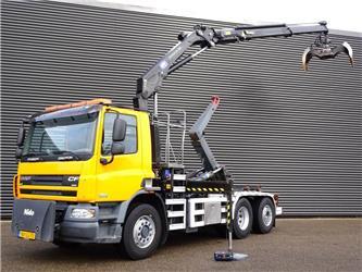 DAF CF 75.310 6x2*4 / CRANE - REMOTE + CONTAINERSYSTEM