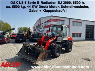 O&K L 8-1 Serie B Radlader Gabel+Schaufel+SW