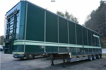 Wilco trailer with hydraulic roof. Eu approved until 06.