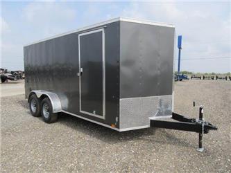 Pace American 7'X16' ENCLOSED TRAILER WITH REAR RAMP DO