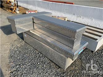  ADRIAN Quantity of (3) Steel Bed Tool Box