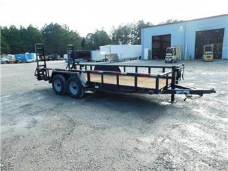 Texas Bragg Trailers 18' Big Pipe with 7000lb Axles
