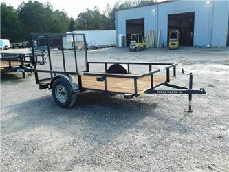 Texas Bragg Trailers 6x10LD with Rear Gate