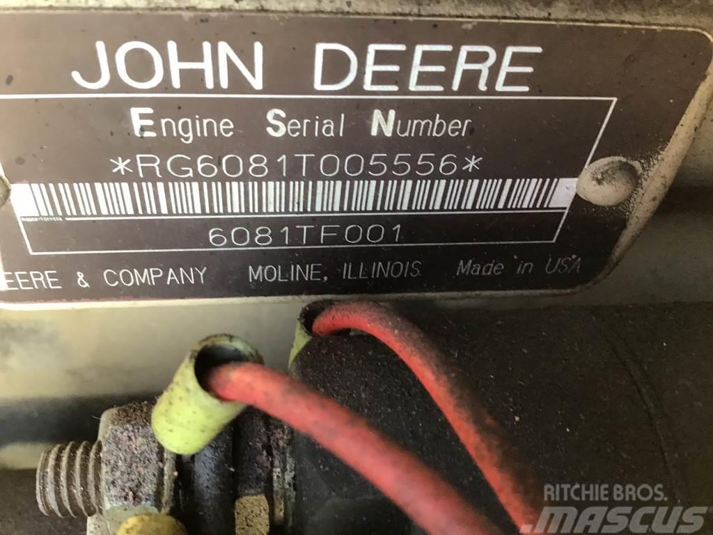 John Deere 6081TF001 GENERATOR 125KW USED Dieselgeneraattorit