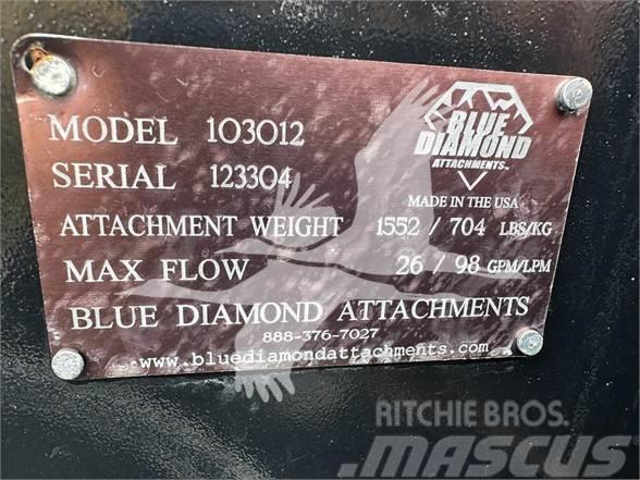 Blue Diamond ATTACHMENTS 103012 Metsä murskaimet