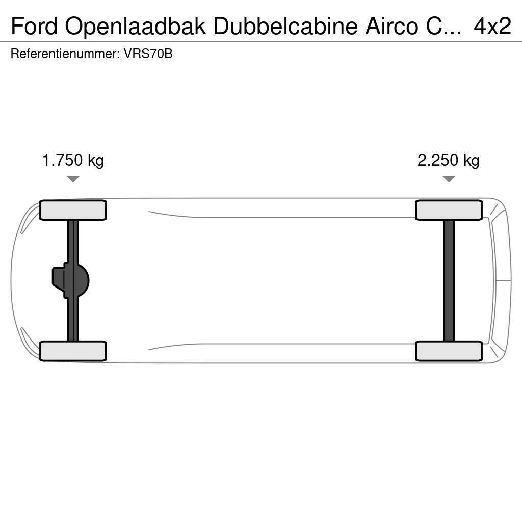 Ford Openlaadbak Dubbelcabine Airco Cruisecontrol Nieuw Lava-autot