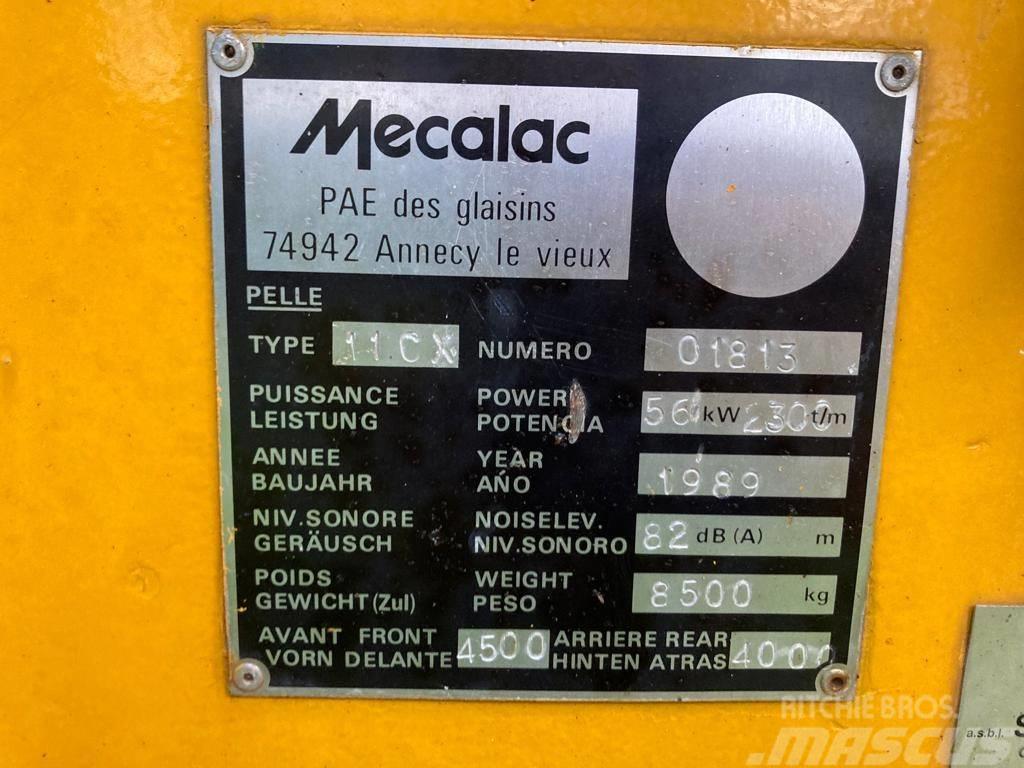 Mecalac 11 C X Pyöräkaivukoneet