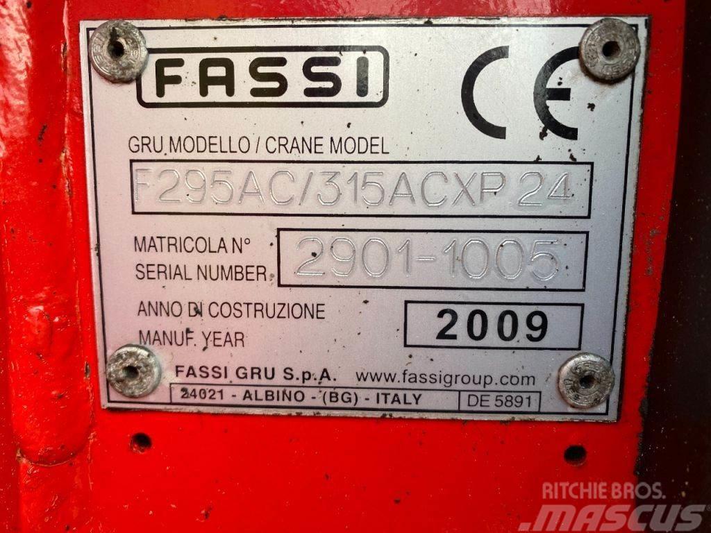 Fassi F315 A.24 + REMOTE + 4X OUTRIGGER F315ACXP.24 Kappaletavaranosturit