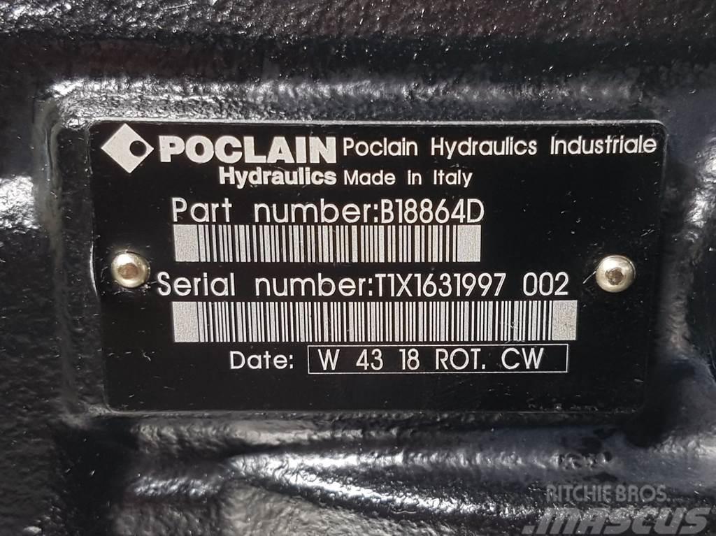 Poclain B18864D - Drive pump/Fahrpumpe/Rijpomp Hydrauliikka