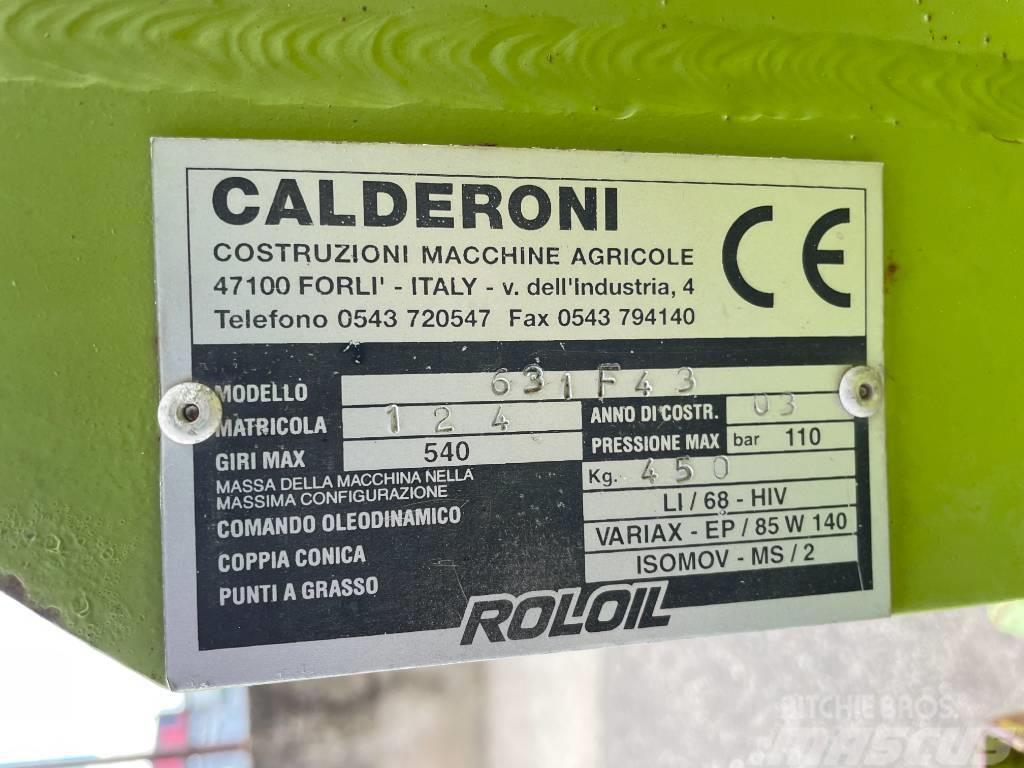  Calderoni 631F43 Maanmuokkauskoneet
