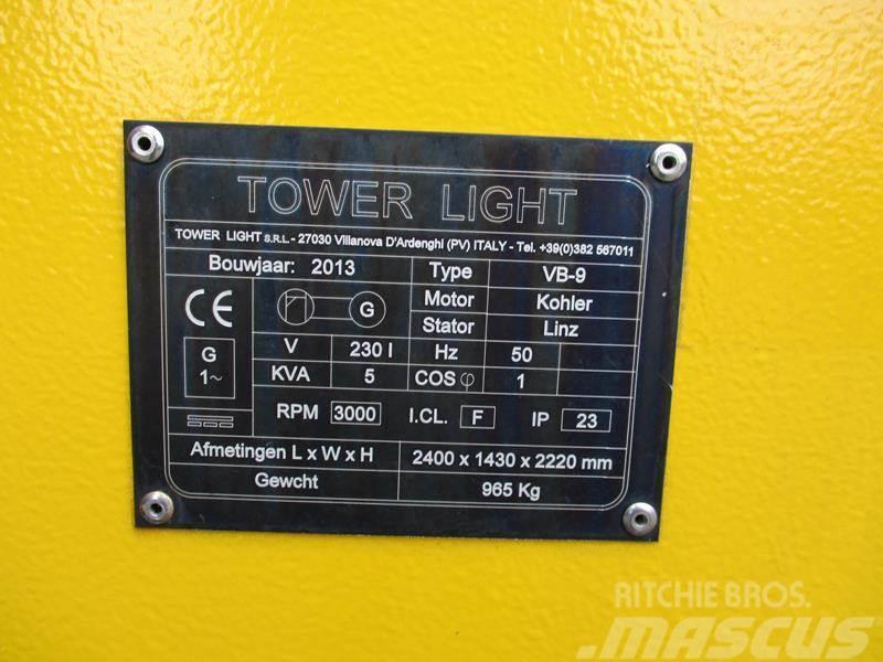 Towerlight VB - 9 LED Valopylväät