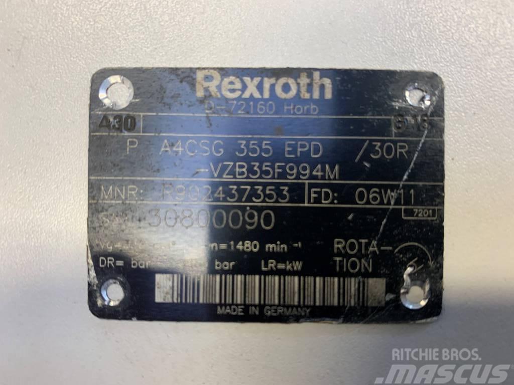 Rexroth A4CSG355 Hydrauliikka