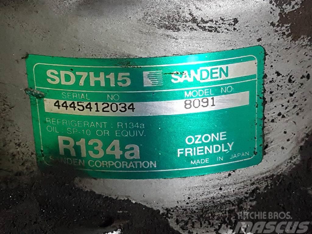  Sanden SD7H15-8091-Compressor/Kompressor/Aircopomp Moottorit