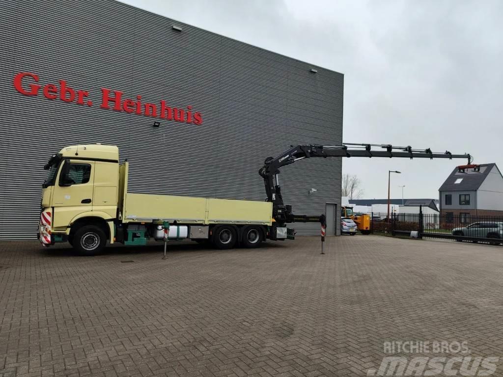 Hiab XS 377 Hipro 7 x Hydr. Hiab Rotated Clamp Mercedes Mobiilinosturit