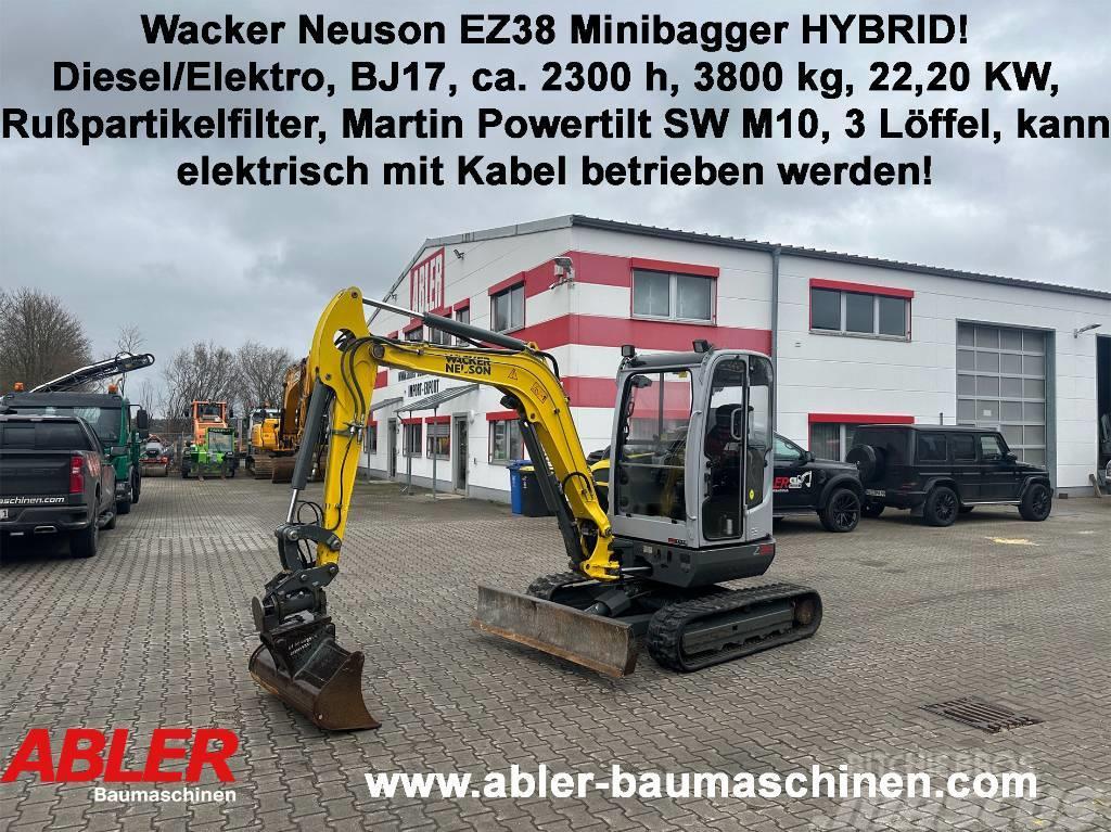 Wacker Neuson EZ 38 Hybrid! Minibagger diesel/Strom Powertilt Minikaivukoneet < 7t