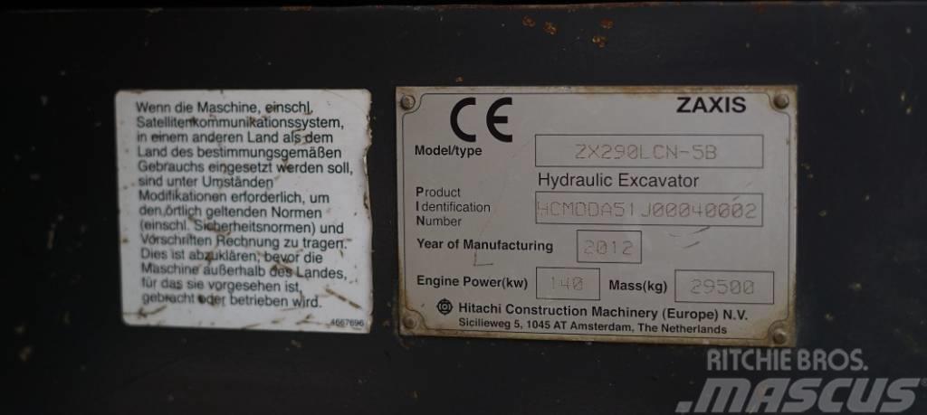 Hitachi ZX 290 LC N-5 Telakaivukoneet