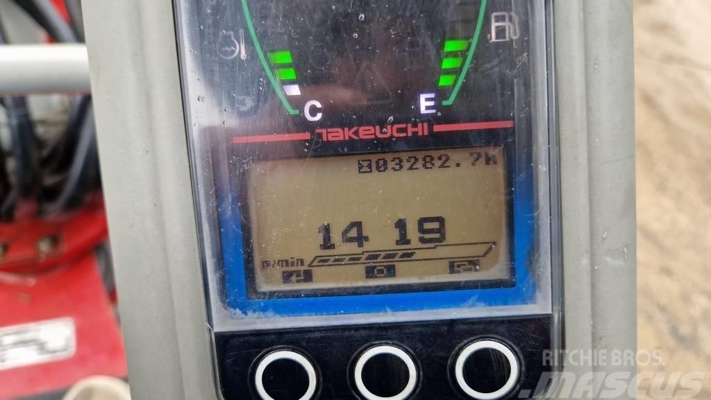 Takeuchi TB225 - POWERTILT - 3X BUCKETS - 2019 YEAR Minikaivukoneet < 7t
