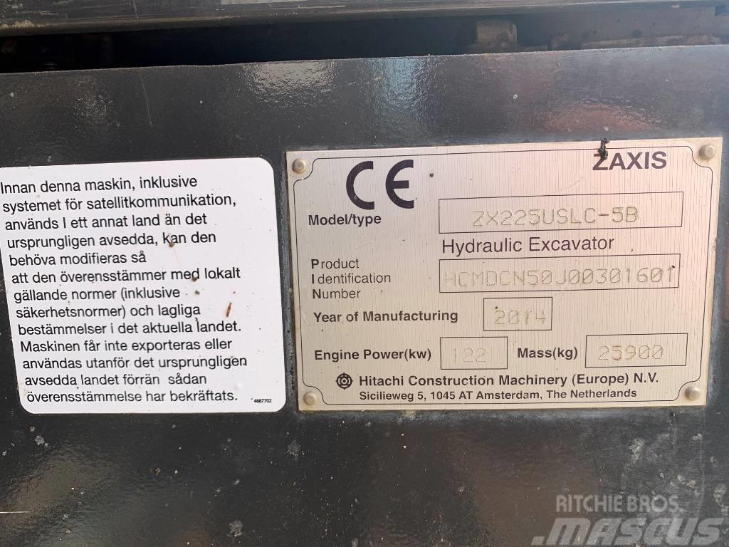 Hitachi ZX 225 USLC - 5B Telakaivukoneet