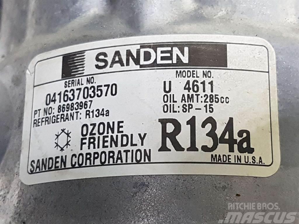 CASE 621D-Sanden U4611-Compressor/Kompressor/Aircopomp Moottorit