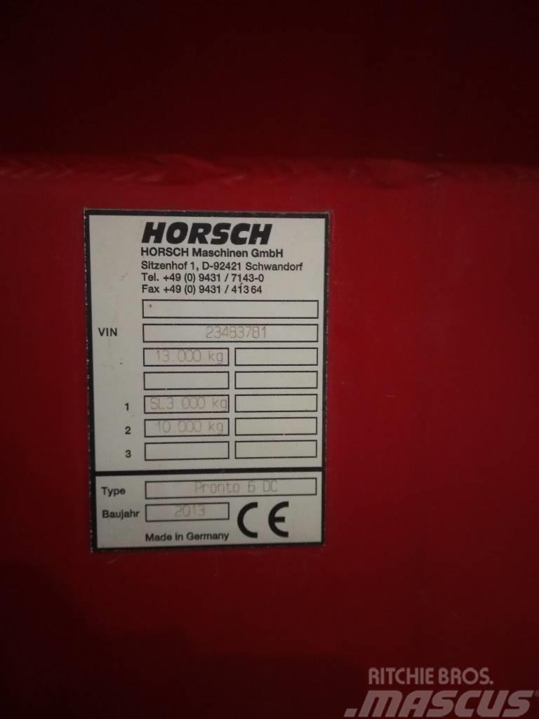 Horsch Pronto 6 DC Kylvökoneet