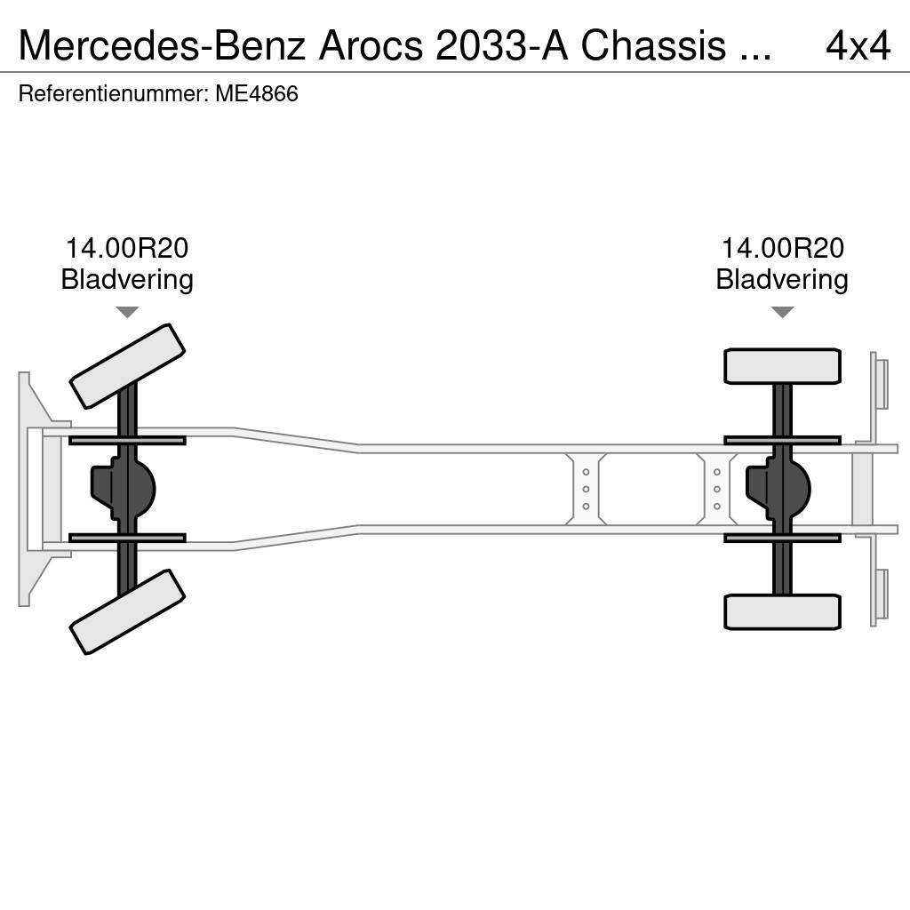 Mercedes-Benz Arocs 2033-A Chassis Cabin (2 units) Kuorma-autoalustat