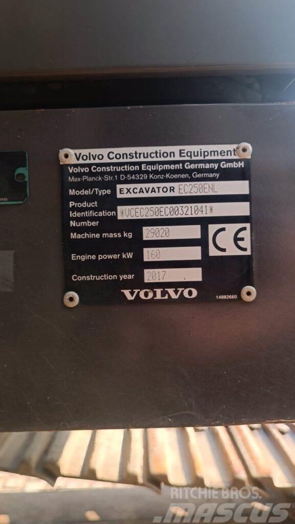 Volvo EC250ENL Telakaivukoneet