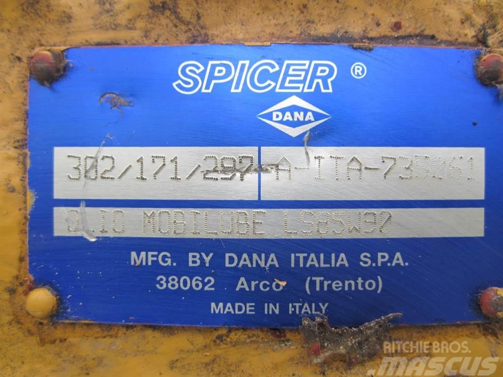 Spicer Dana 302/171/297 - Axle/Achse/As Akselit