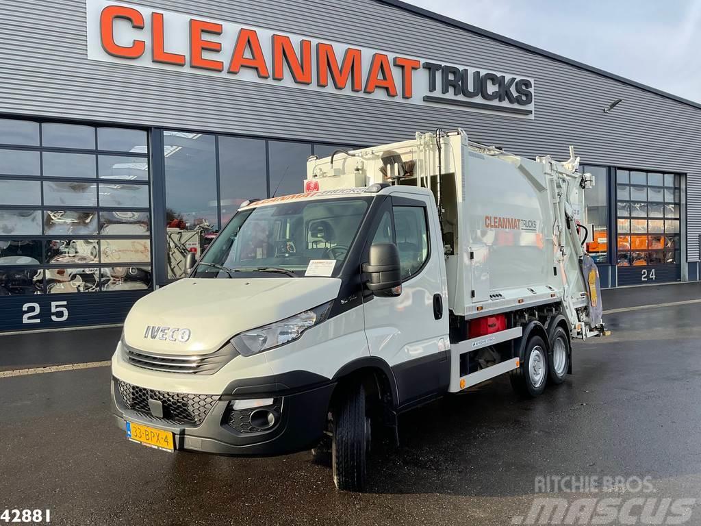 Iveco Daily 100C21 VDK 7m³ + AE weighing systeem Jäteautot