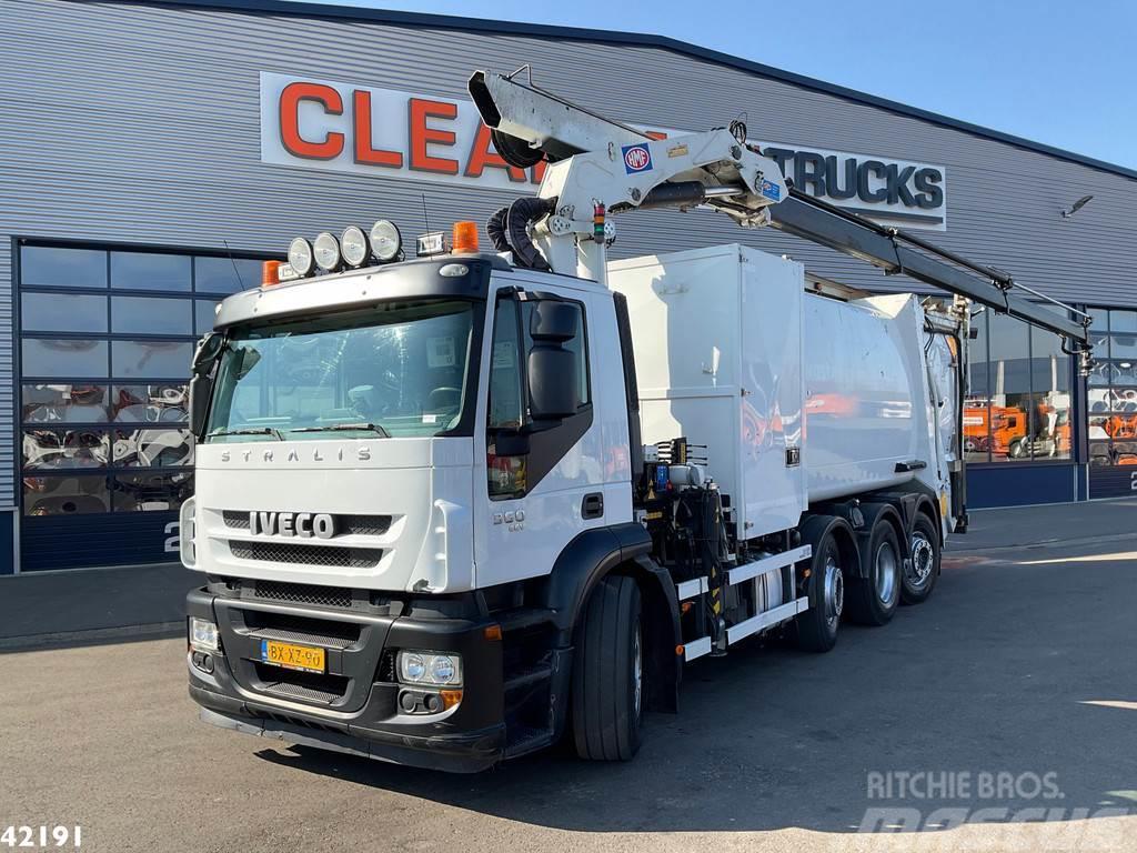 Iveco Stralis 360 8x2 Underground Container Washing Inst Jäteautot