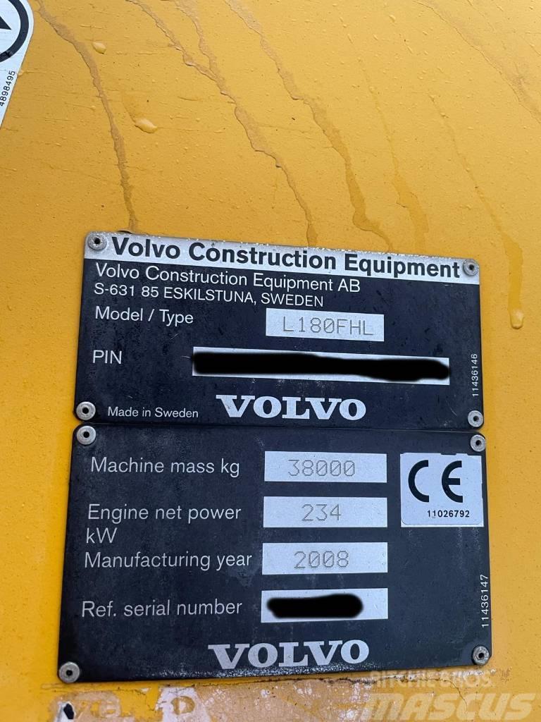 Volvo L180FHL Alusta ja jousitus