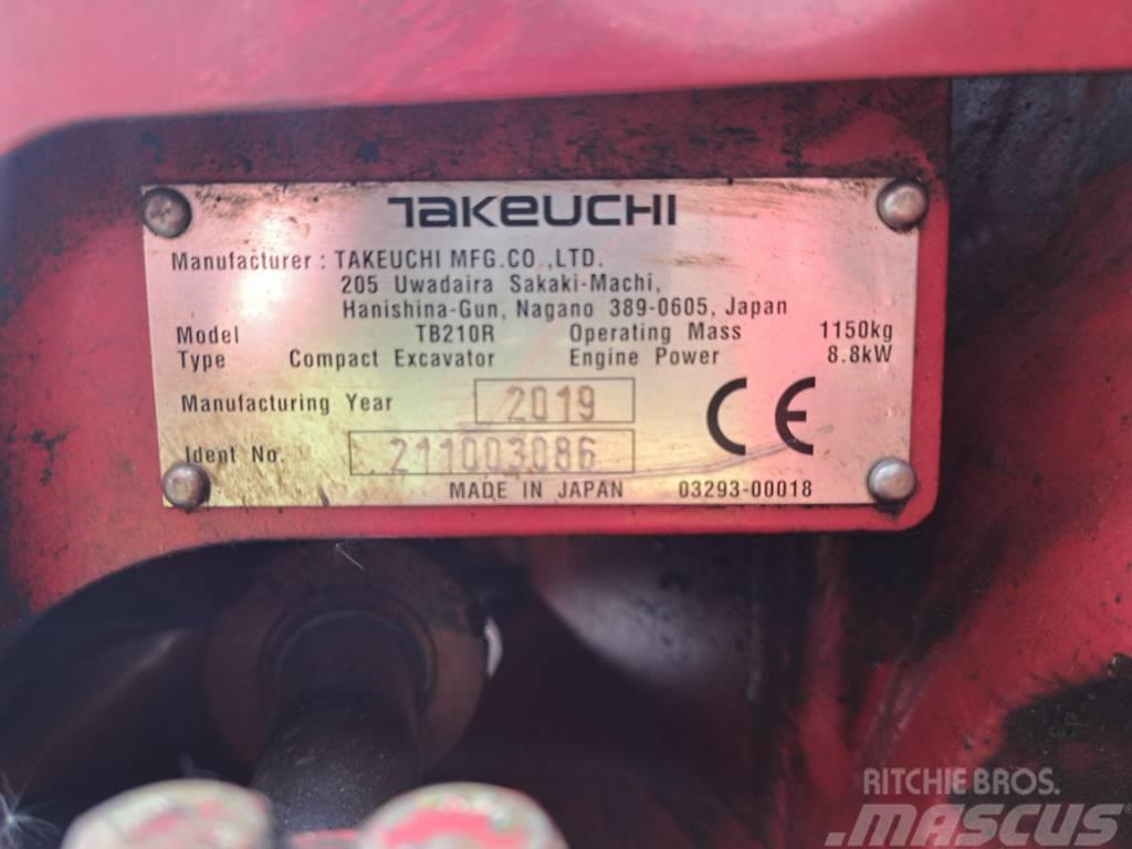 Takeuchi TB210R Minikaivukoneet < 7t