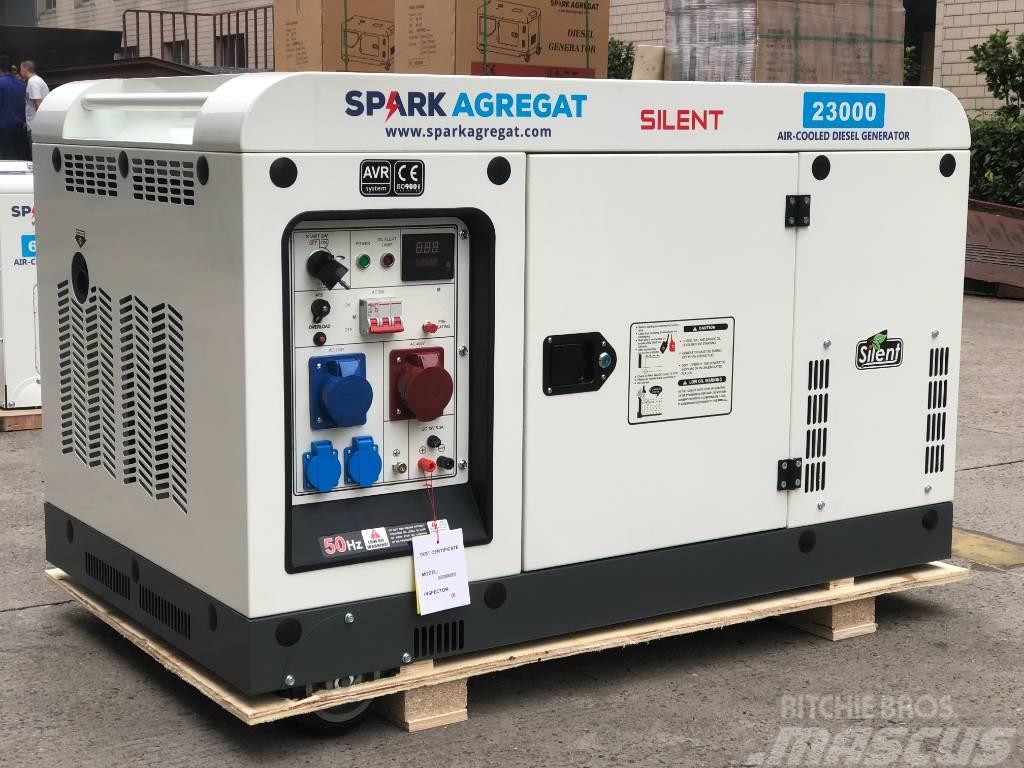  Spark  Agregat  23000/3 AVR dizel Dieselgeneraattorit