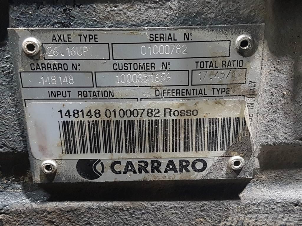 Carraro 26.16UP - Kramer 342 Allrad - Axle Akselit