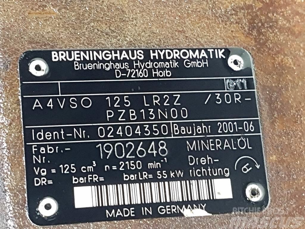 Brueninghaus Hydromatik A4VSO125LR2Z/30R-R902404350-Drive pump/Fahrpumpe Hydrauliikka