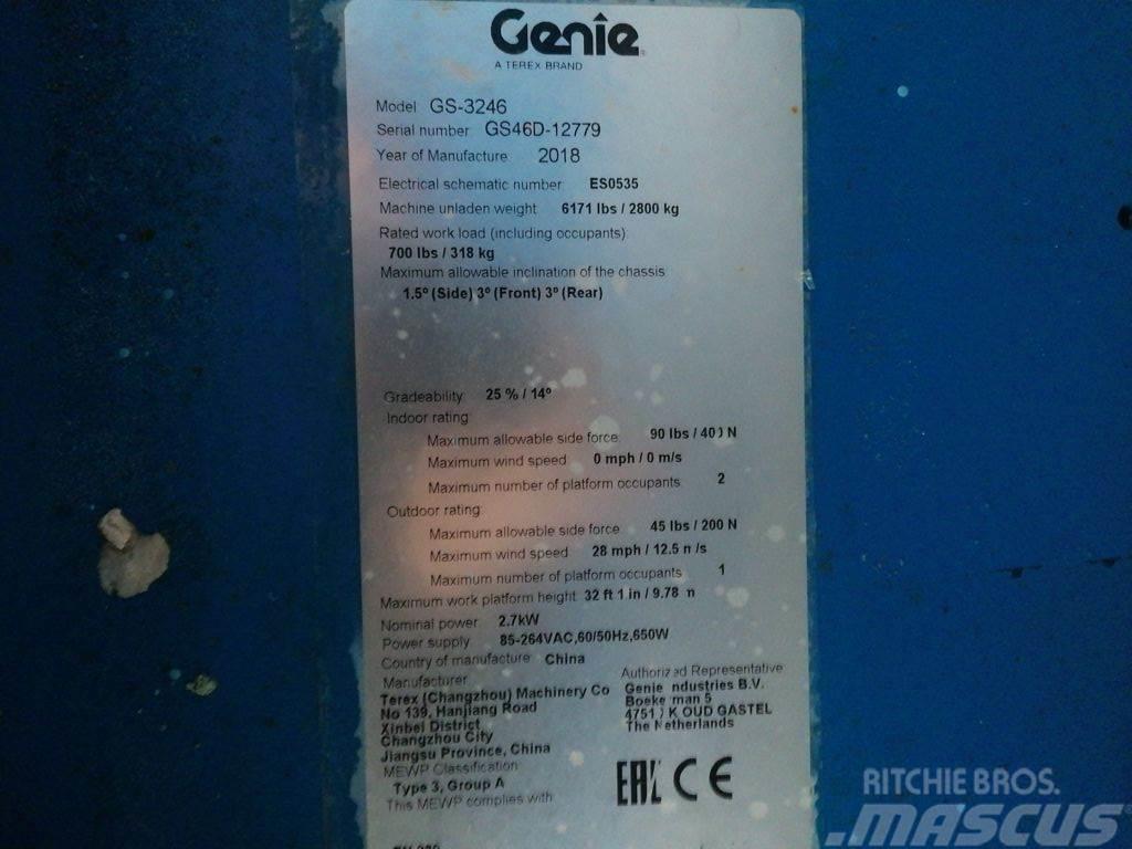 Genie GS-3246 Saksilavat