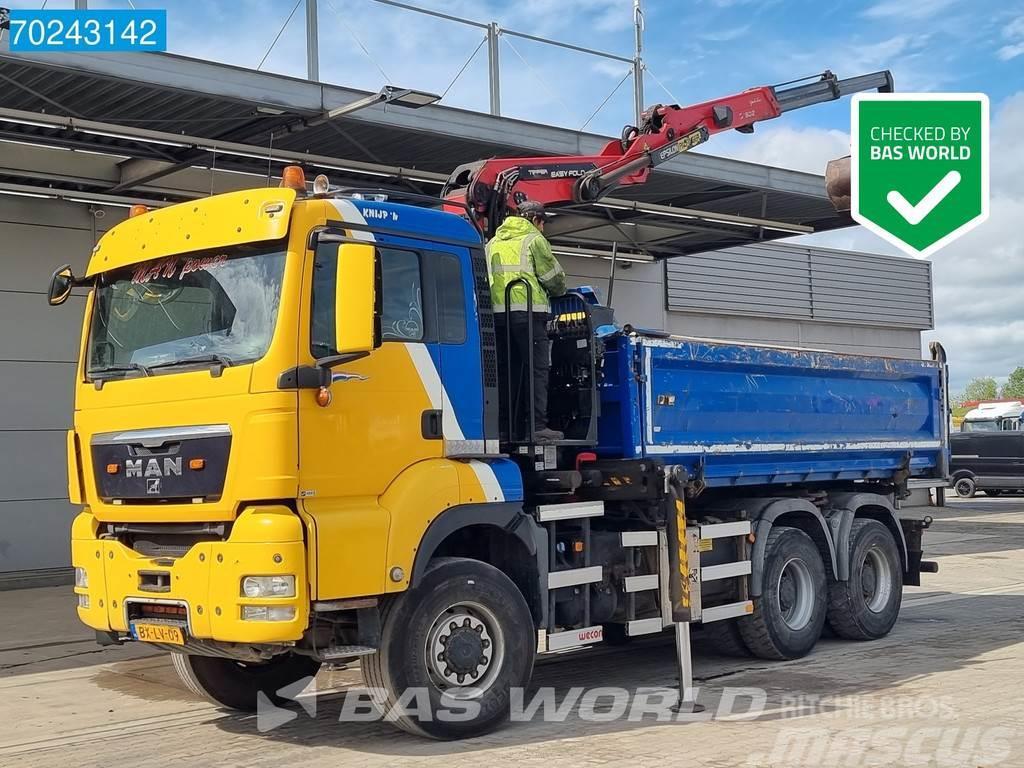 MAN TGS 26.400 6X6 NL-Truck 15tons Palfinger Epsilon C Sora- ja kippiautot