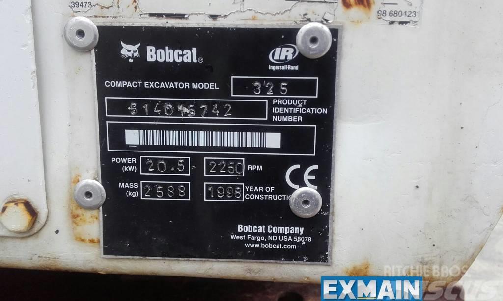 Bobcat X 325 Minikaivukoneet < 7t