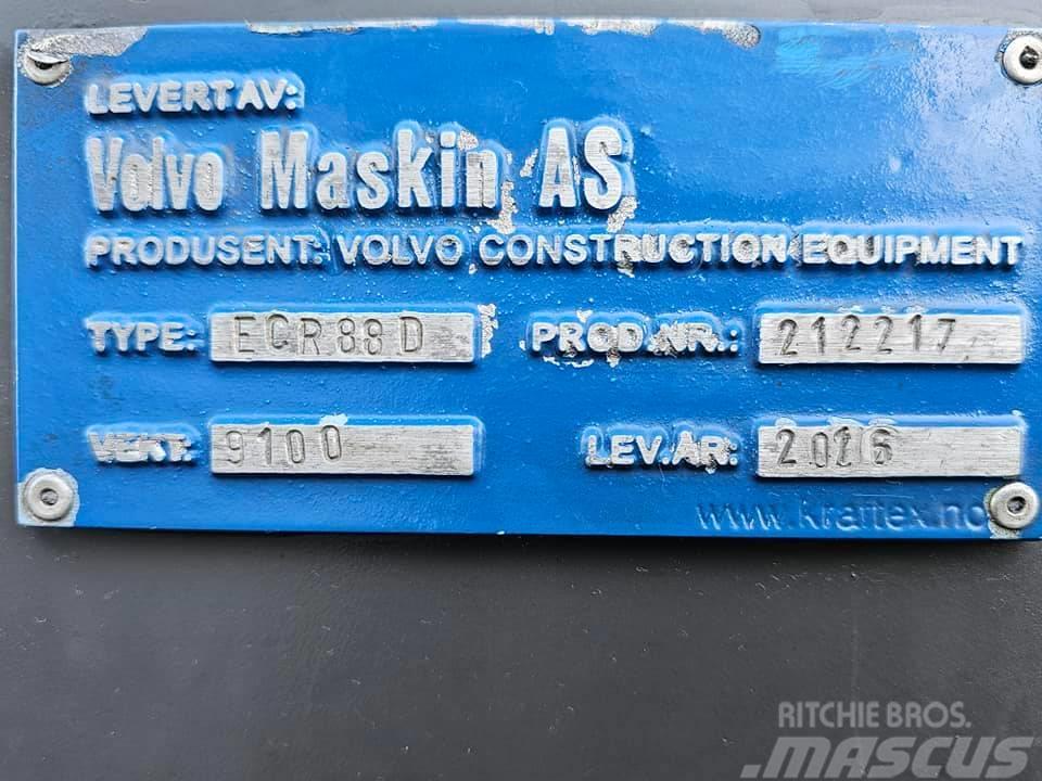 Volvo ECR 88 D Minikaivukoneet < 7t