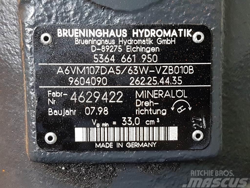 Schaeff SKL853-Brueninghaus A6VM107DA5/63W-Drive motor Hydrauliikka
