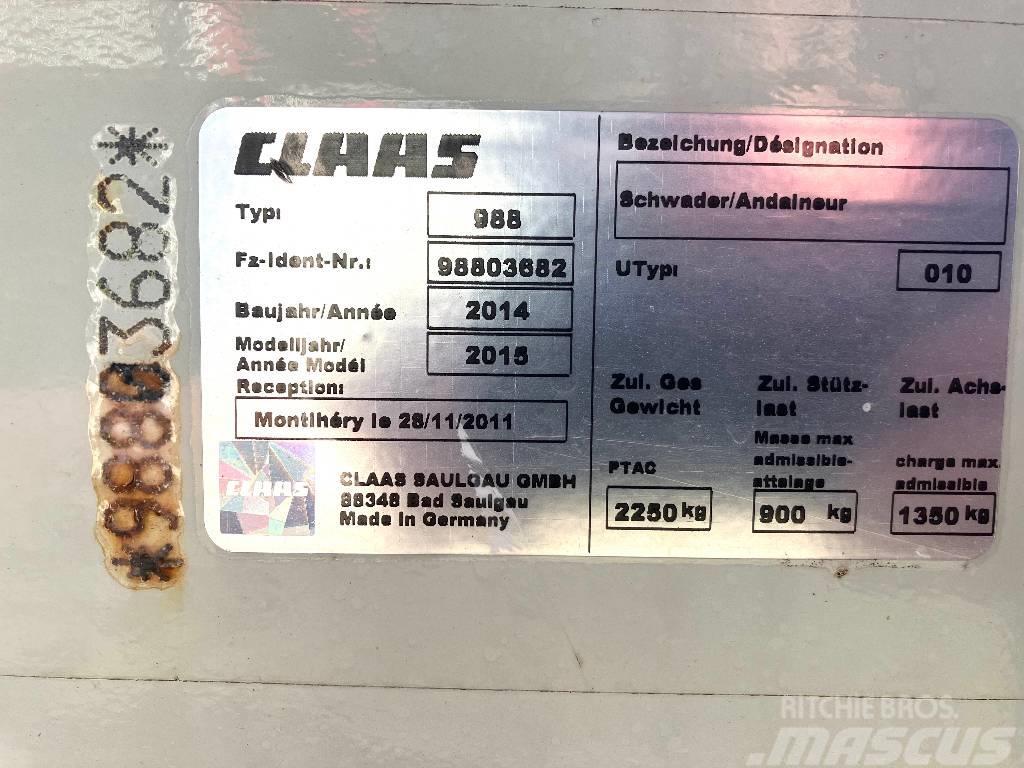 CLAAS Liner 2900 Karhottimet